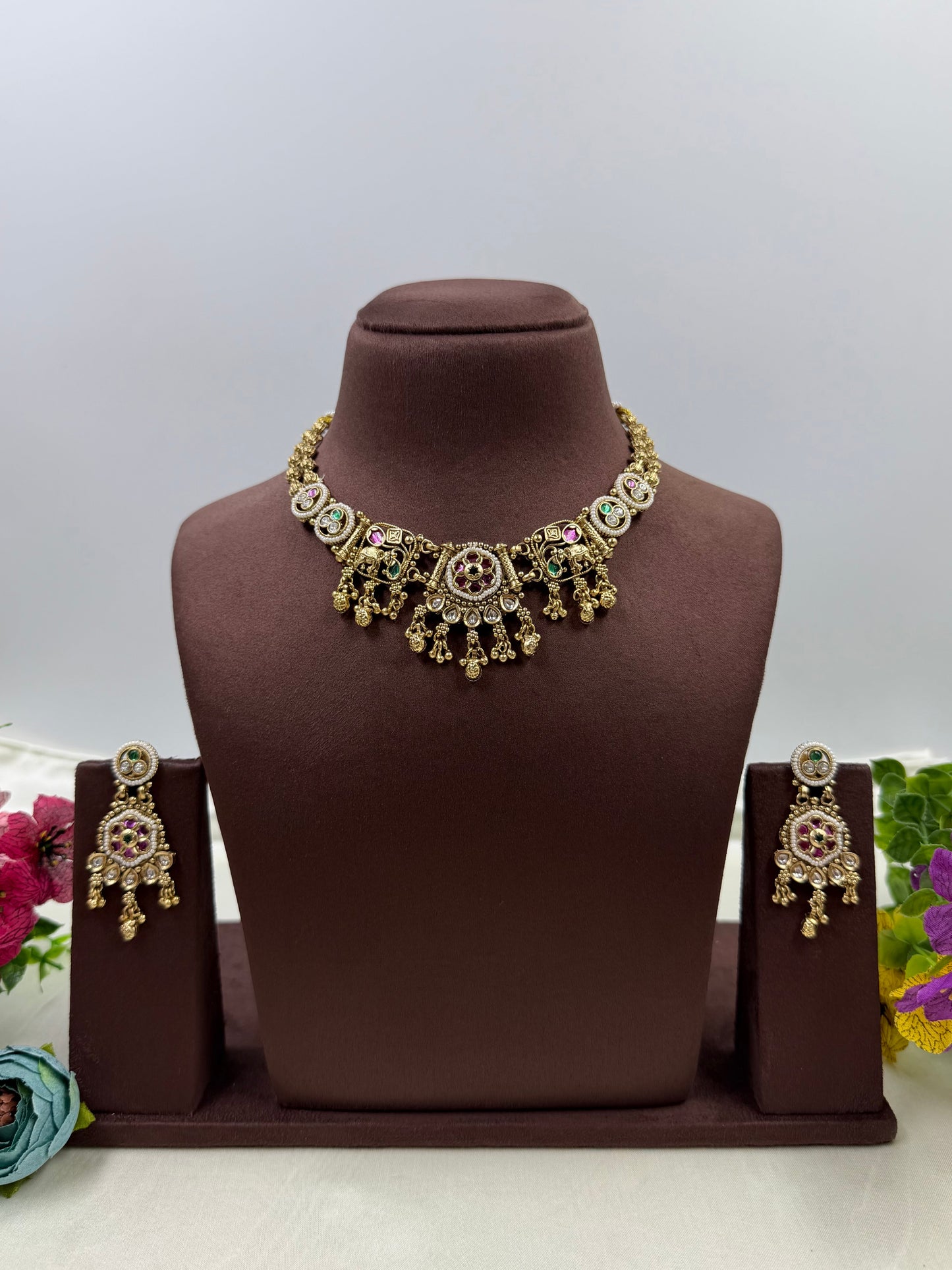 Malini Heritage Delicate Necklace