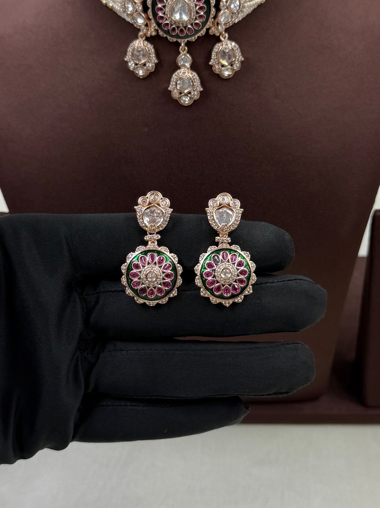 Inaya Moissanite Necklace Set
