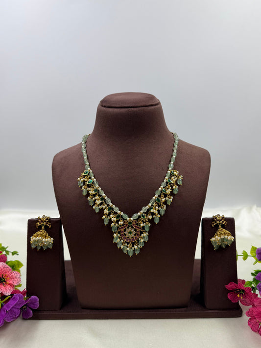 Jaanvi Traditional Semi Long Necklace