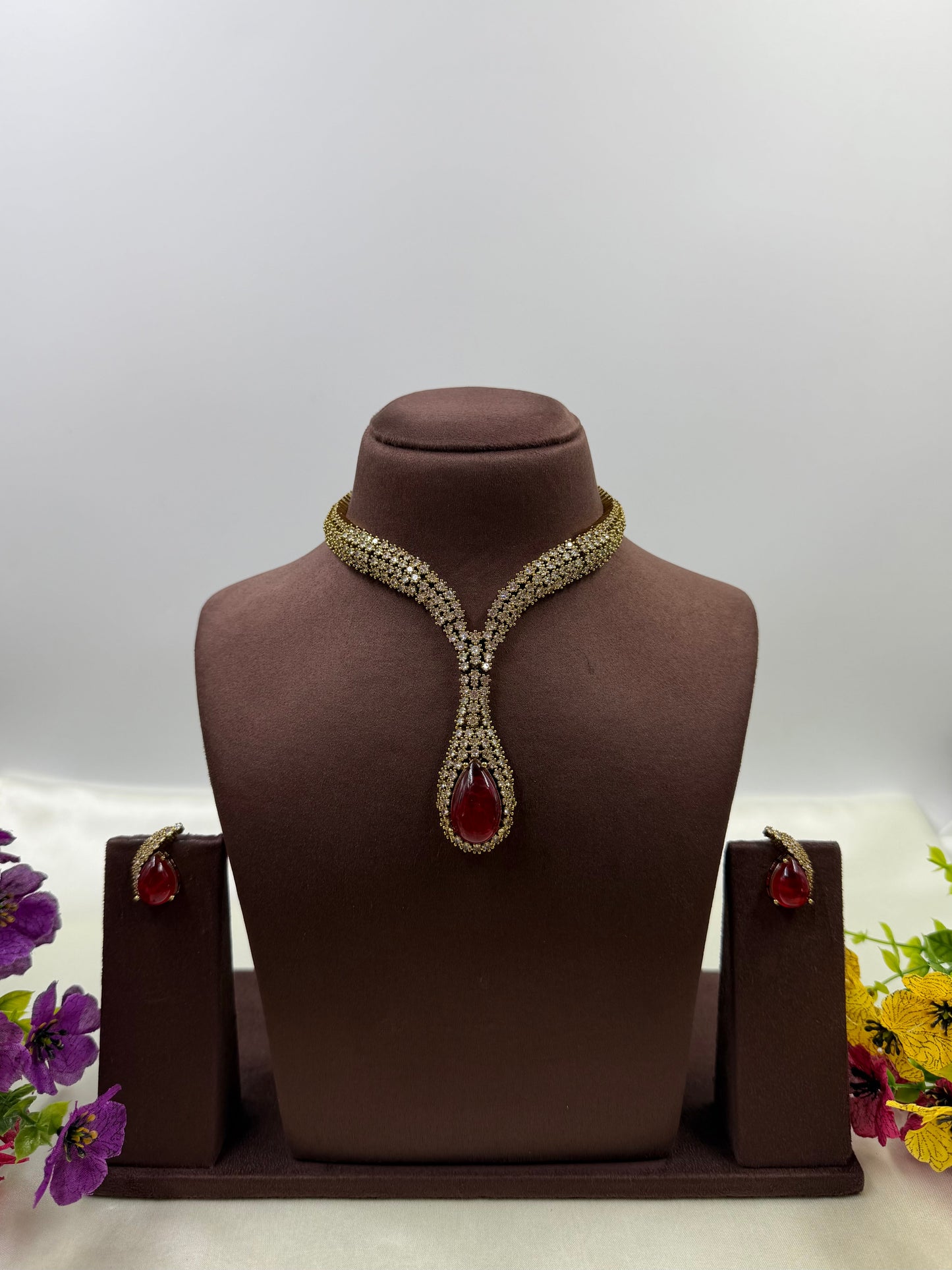 Rashamika Victorian Necklace