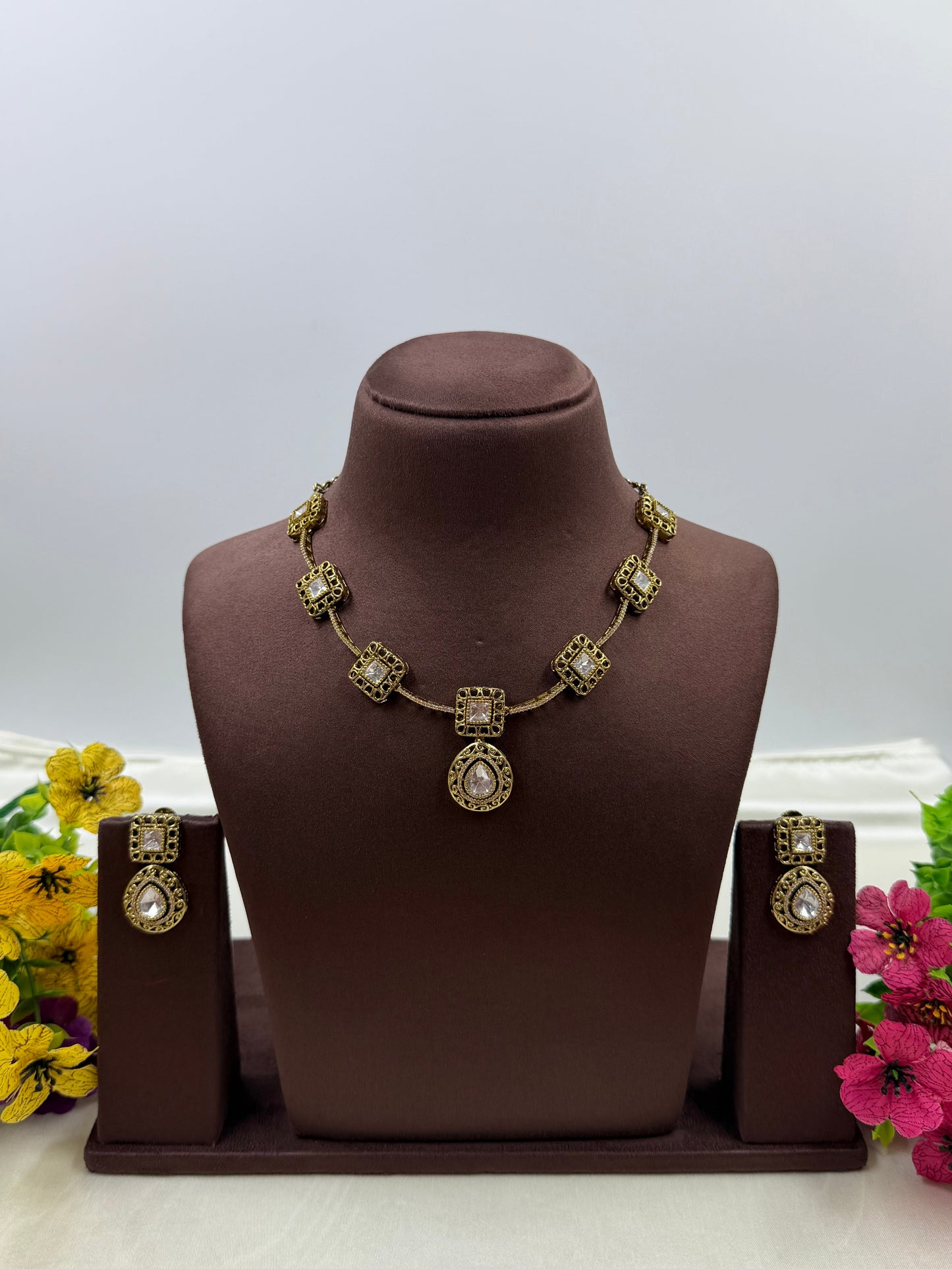 Harshada Victorian Premium Necklace