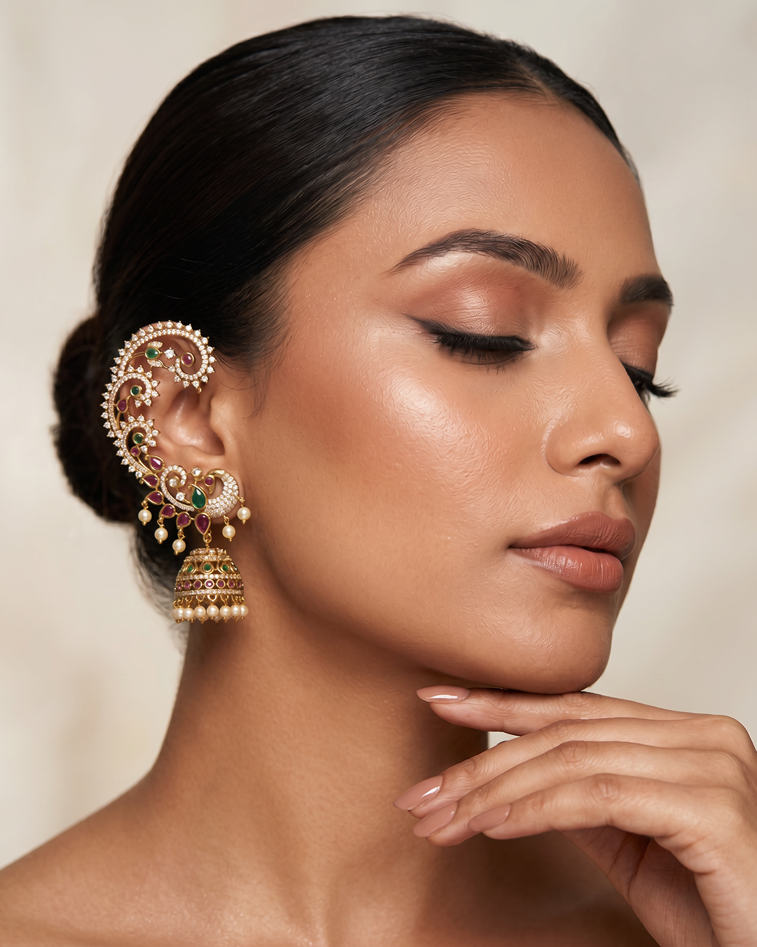 Tina Traditional Victorian Earcuff