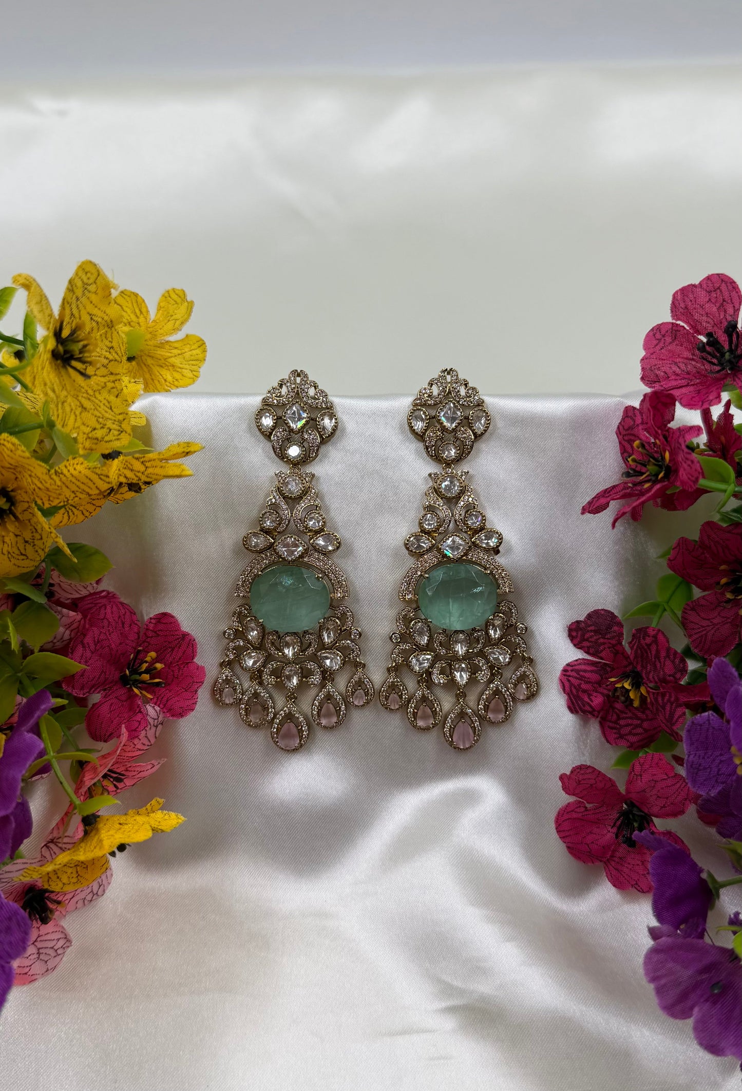 Taylor Victorian Moissanite Earring
