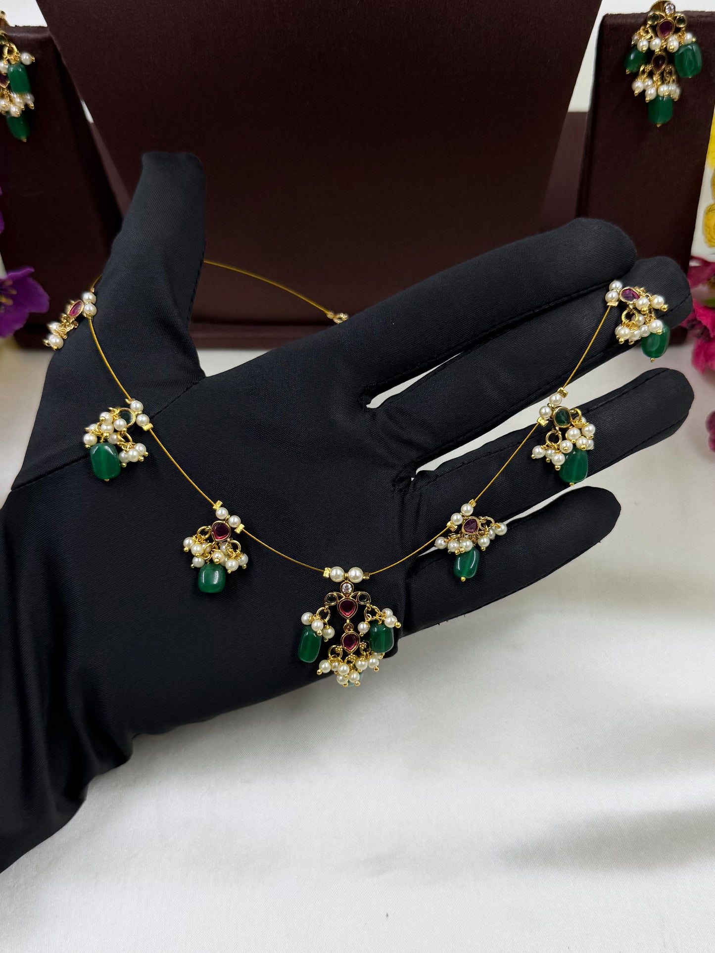 Bhumika Invisible Traditional Necklace