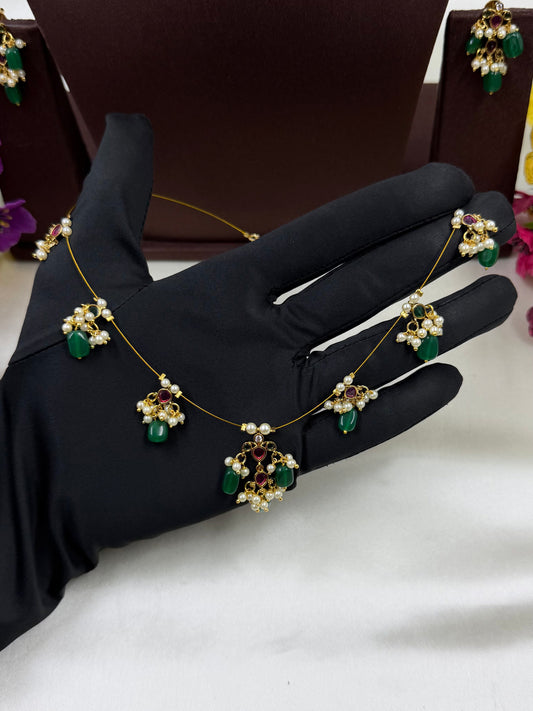 Bhumika Invisible Traditional Necklace