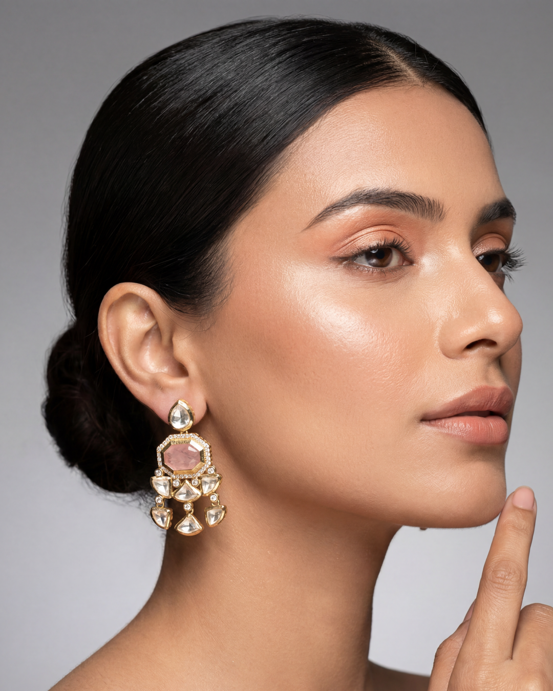 Vritika Moissanite Earring