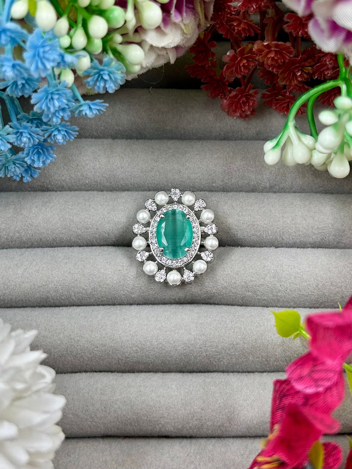 Nitya American Diamond Ring