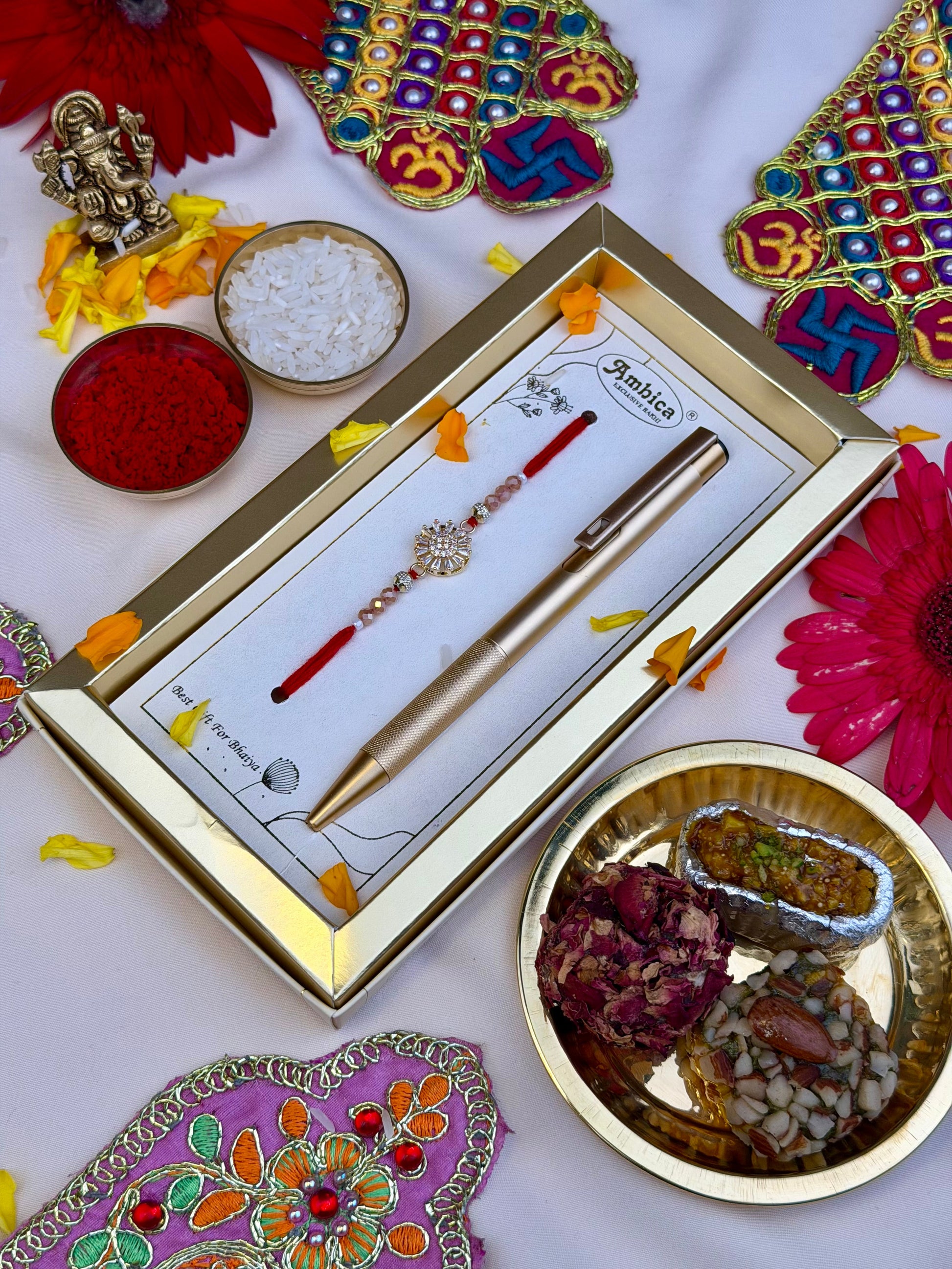 Rakhi close-up view