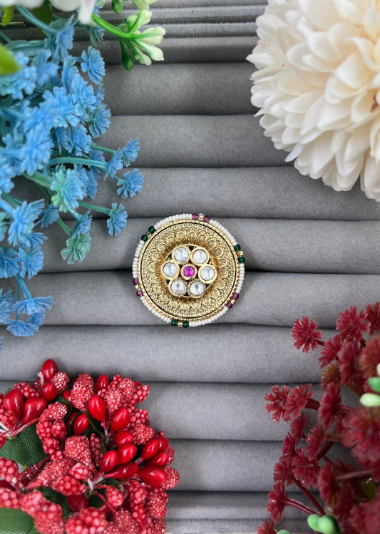 Rajwadi Finger Ring