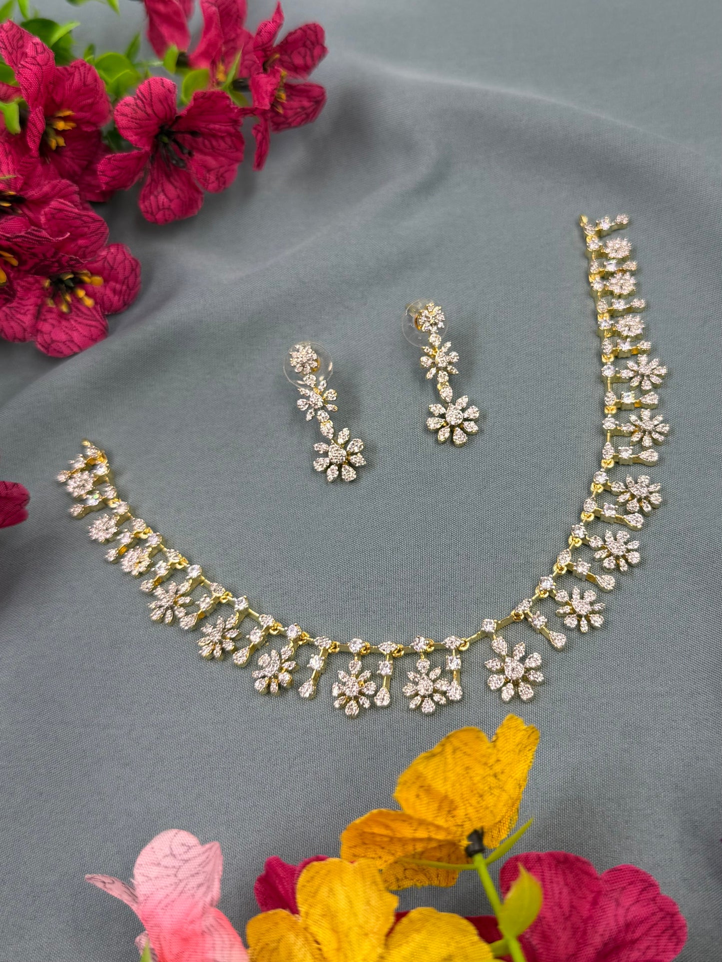 Yogita American Diamond Necklace