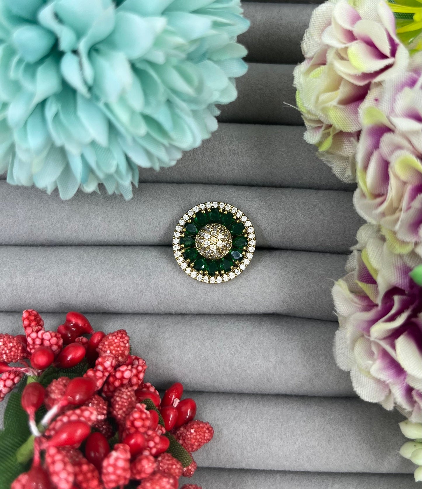 Flower Victorian Finger Ring