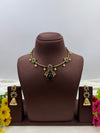 Rohini Victorian Necklace Set close-up view