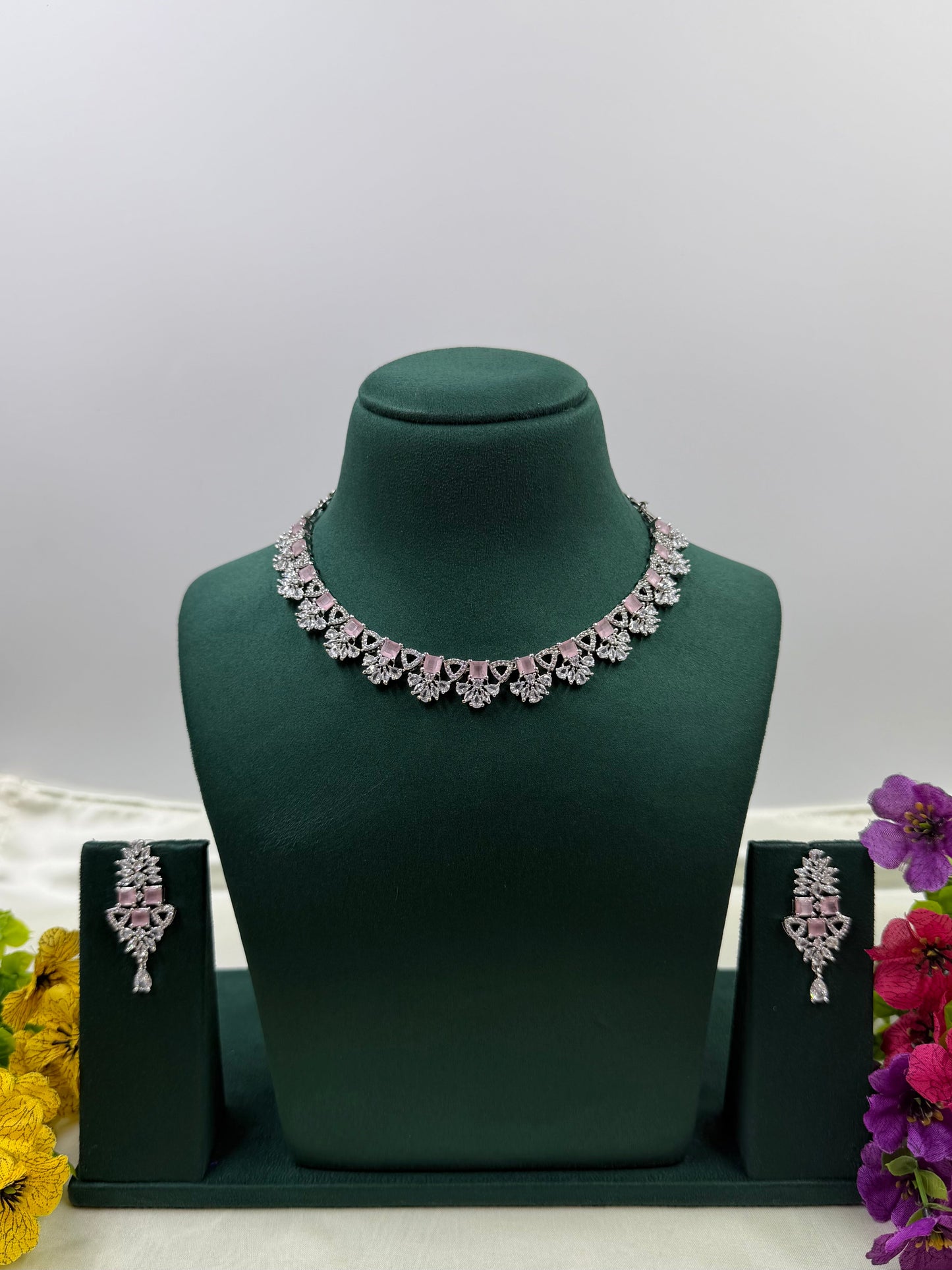 Tejal American Diamond Necklace