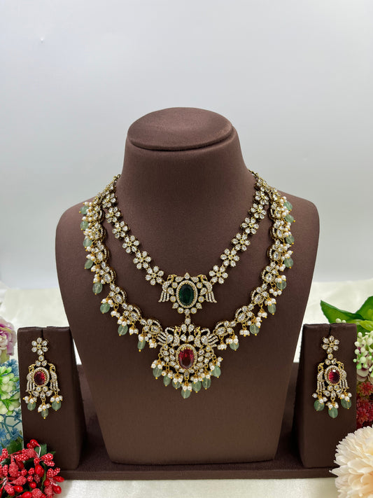 Shrevali Layered Moti Necklace