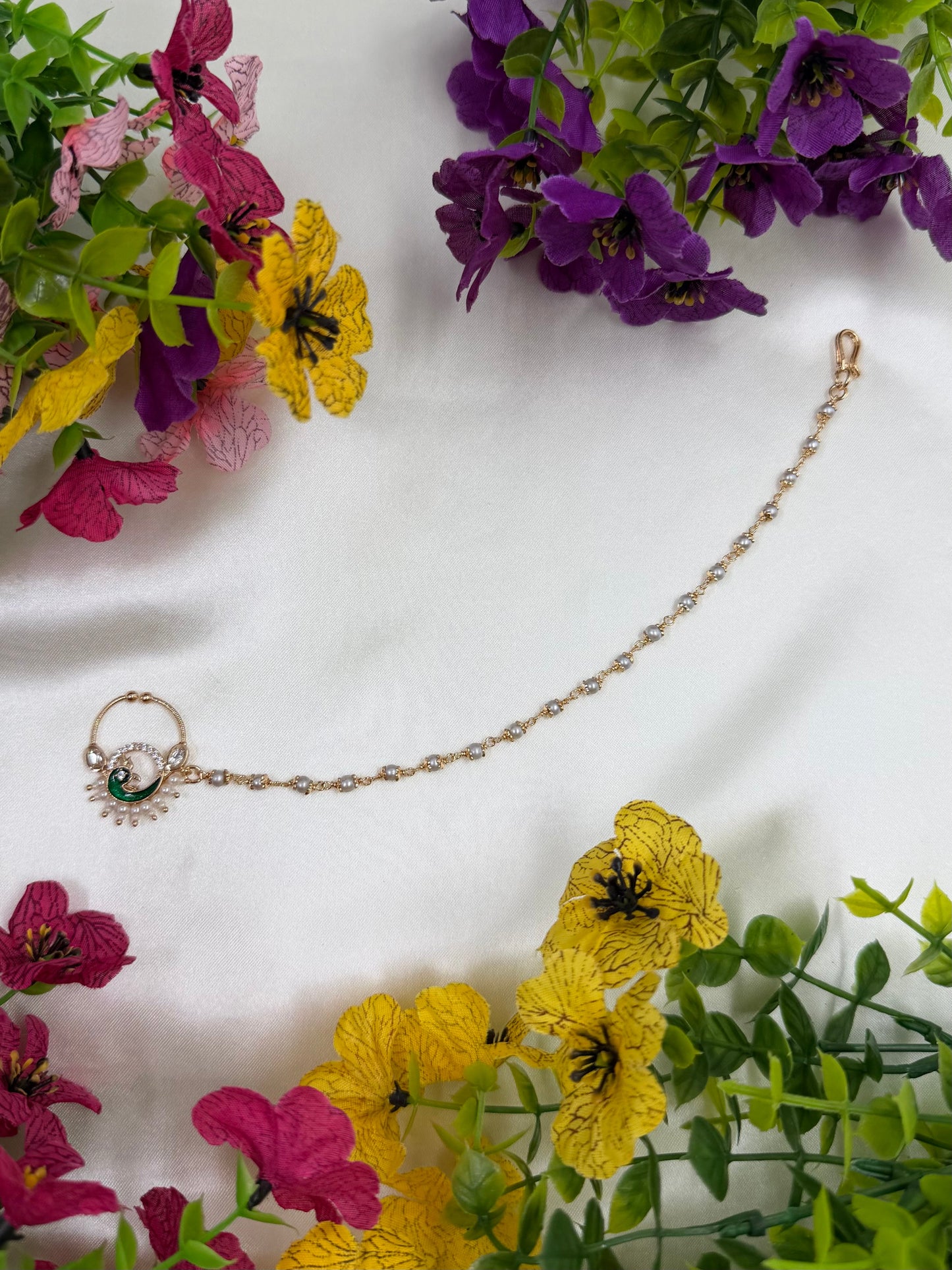 Poonam Moissanite Nose Ring