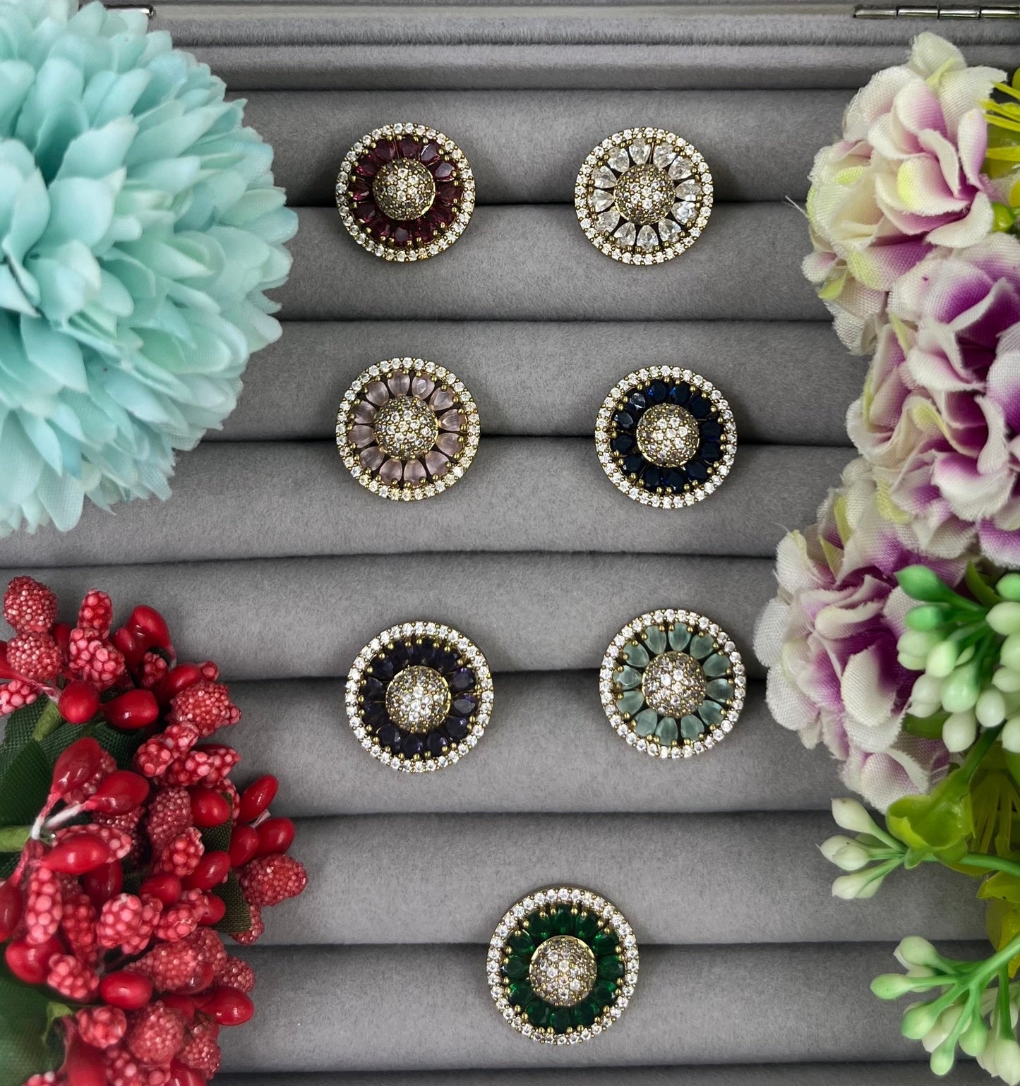 Flower Victorian Finger Ring