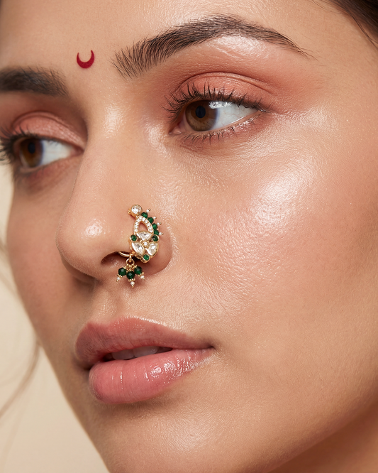 Jennifer Moissanite Nose Ring