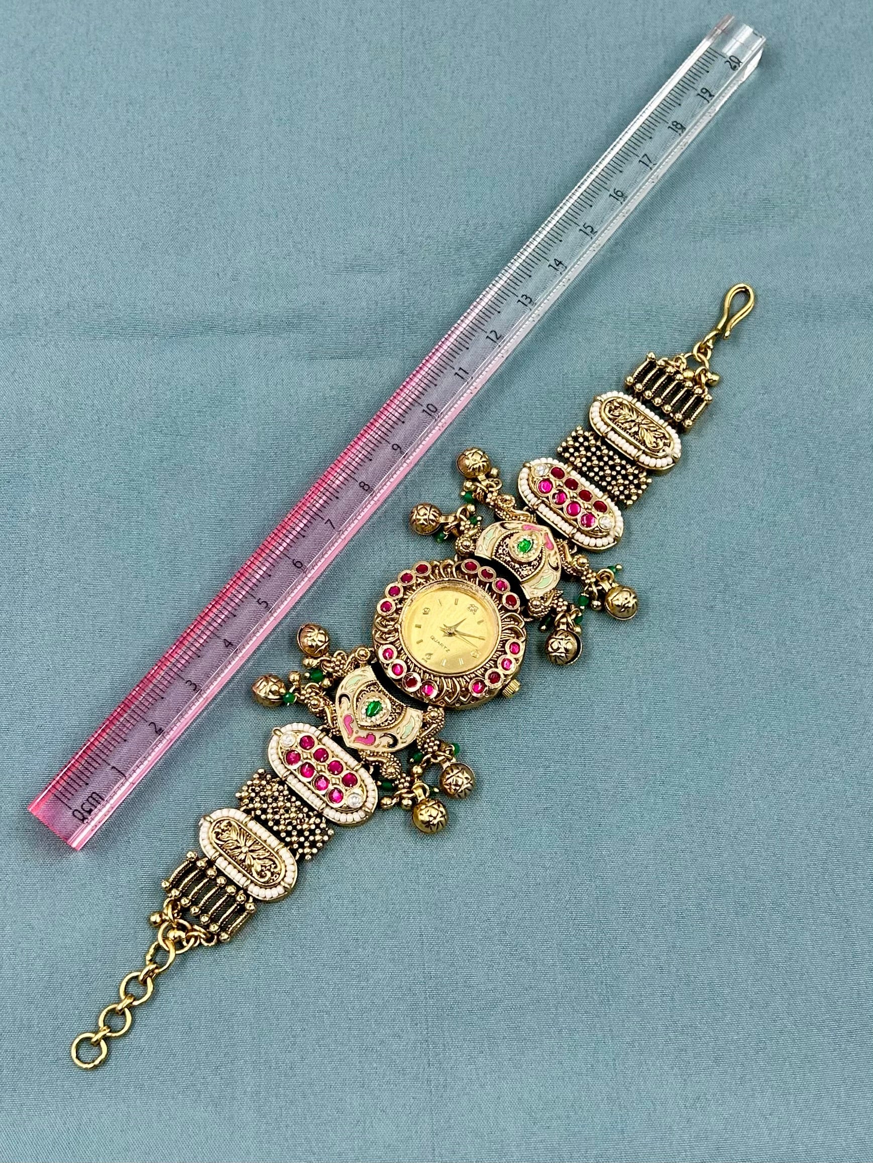 Heer Watch worn styled with traditional outfit