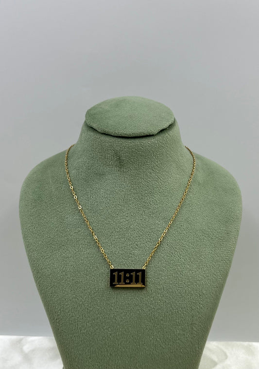 Time Chain Pendant worn styled with traditional outfit