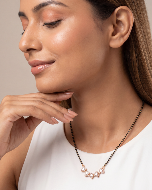 Priya Rose Gold Mangalsutra