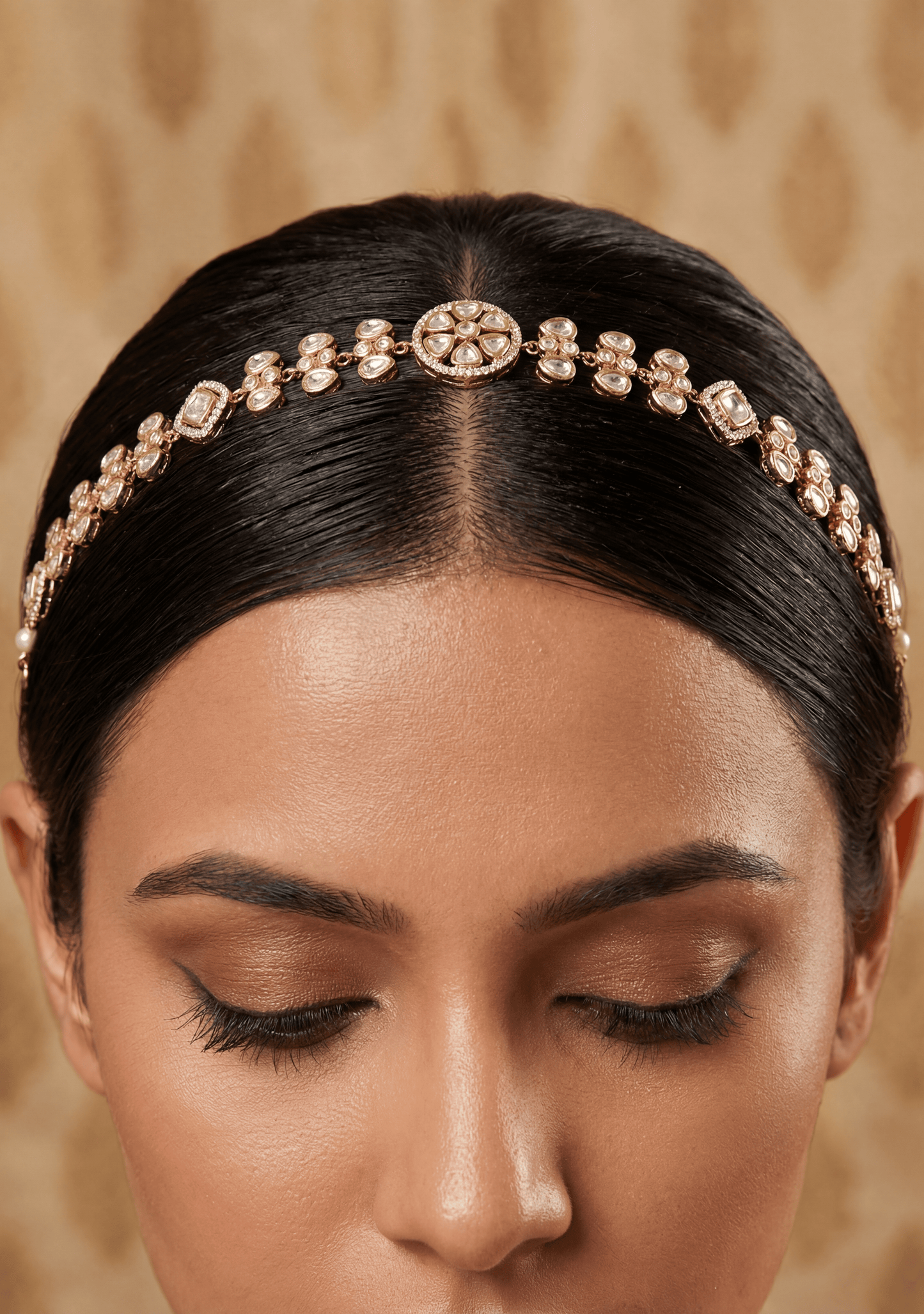 Alia Moissanite Sheesh Patti