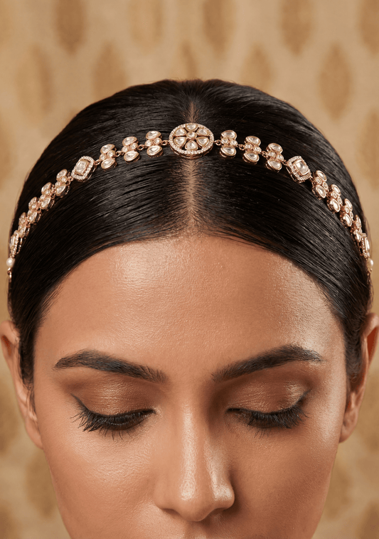Alia Moissanite Sheesh Patti
