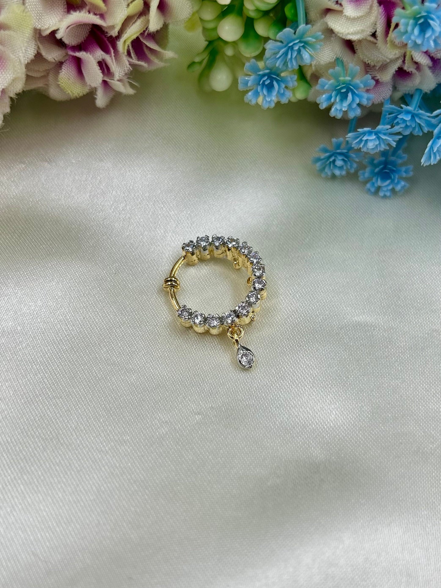 Nita American Diamond Nose Ring