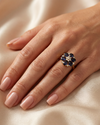 Sarita Victorian Finger Ring close-up view