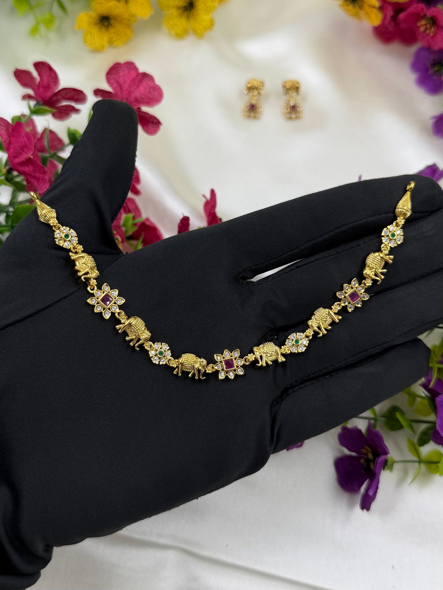Deepa South Tradition Delicate Necklace