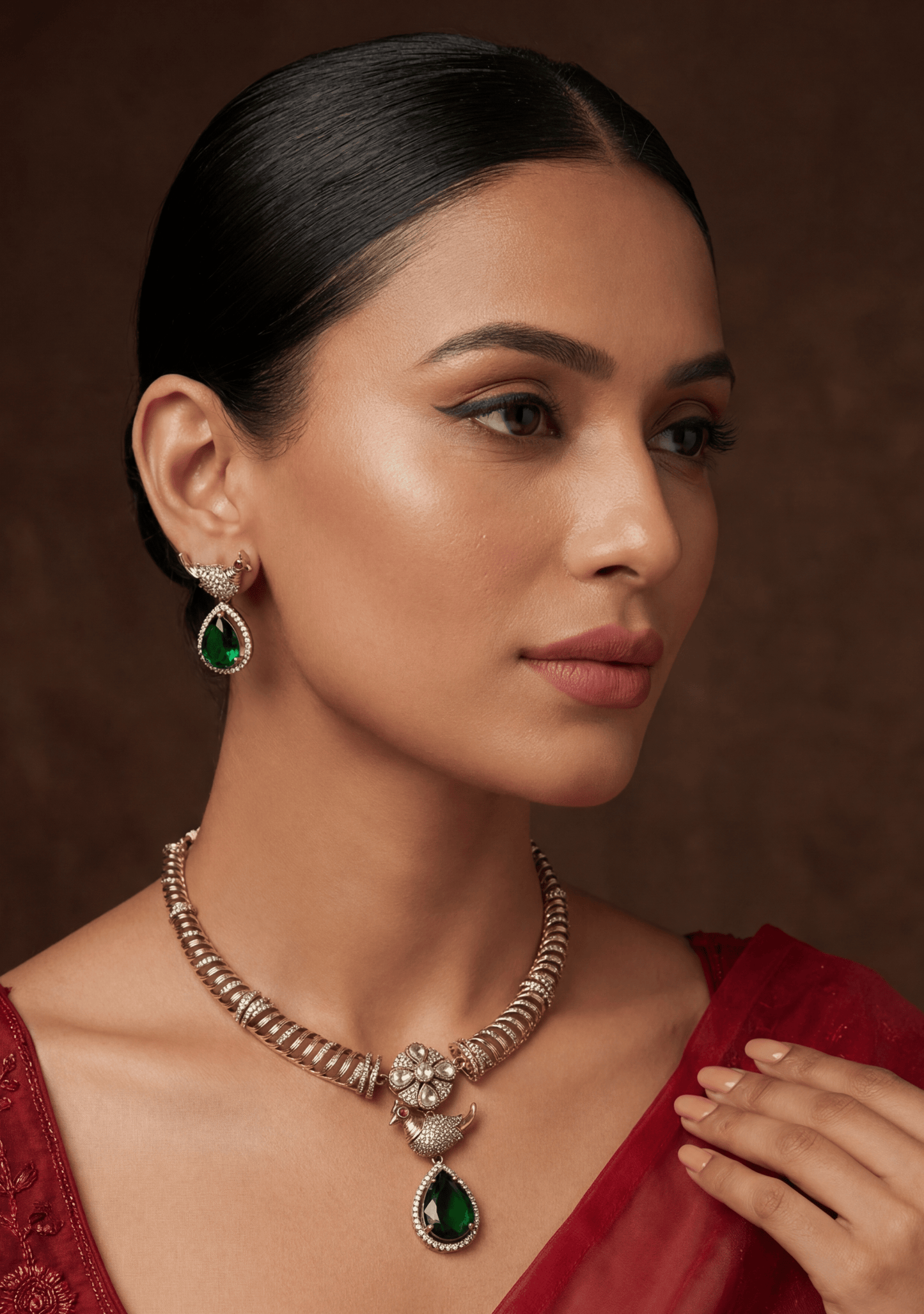 Malini Victorian Traditional Necklace
