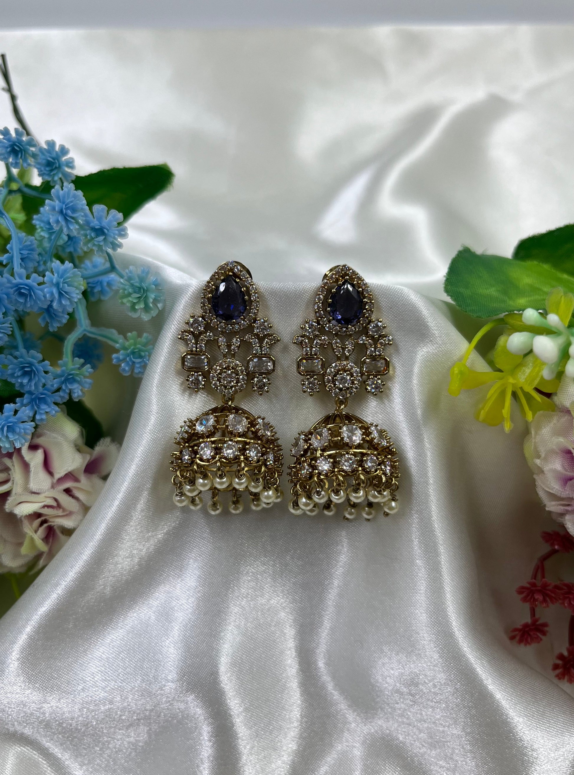 Ria Earrings full product photo on plain background