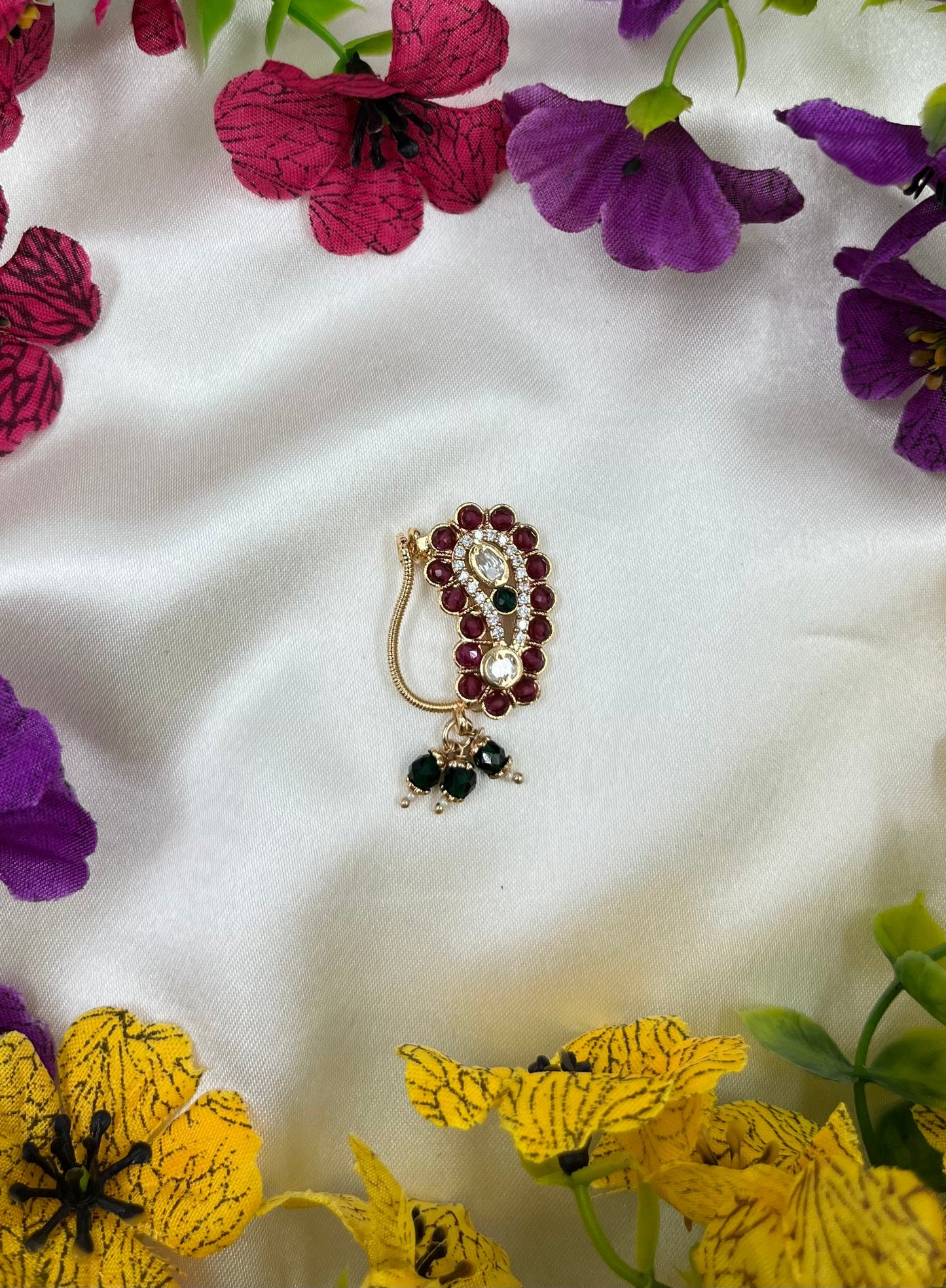 Regina Moissanite Nose Ring