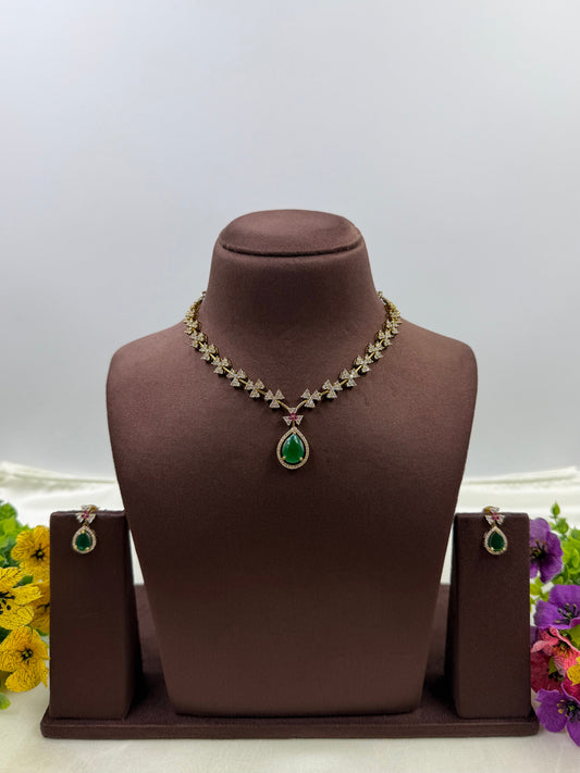 Vidhi Victorian Delicate Necklace