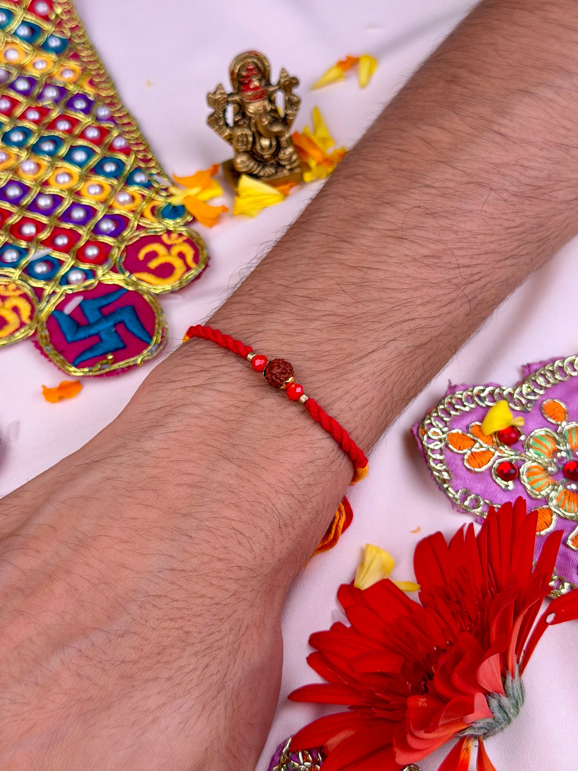 Rakhi close-up view