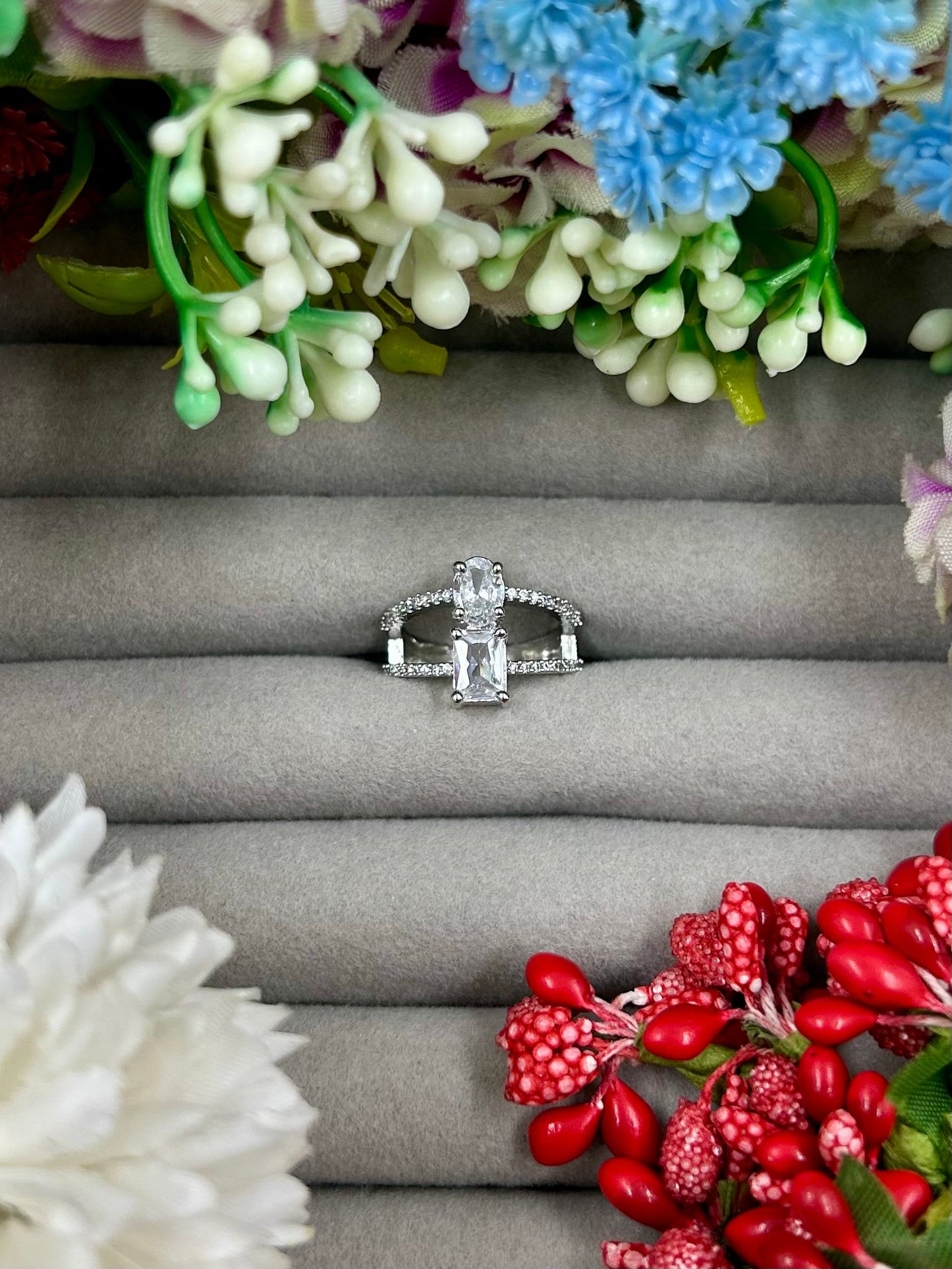 Zorina American Diamond Ring