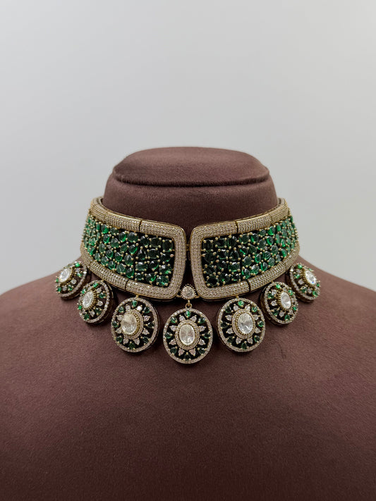 Hetal Victorian Choker Necklace Set