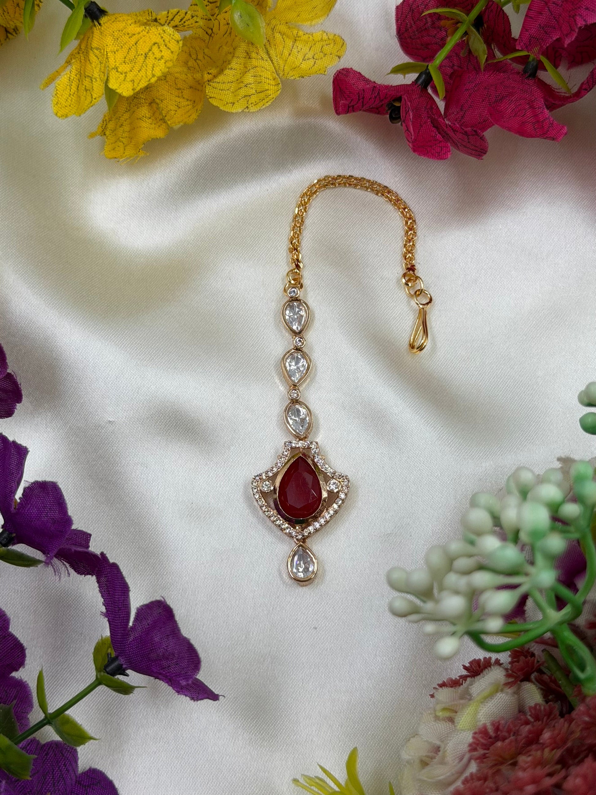 Juhi Maang Tikka full product photo on plain background