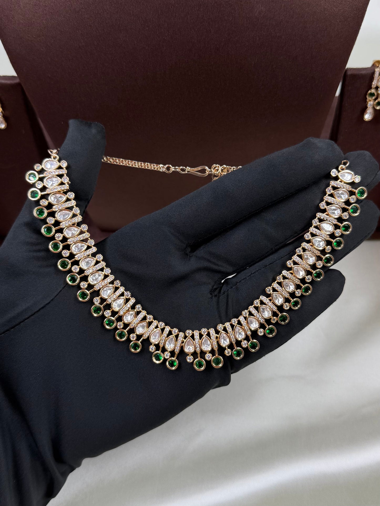 Rashmi Moissanite Delicate Necklace