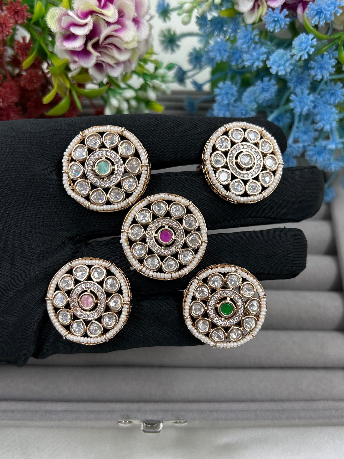Rosie Moissanite Ring (Adjustable)