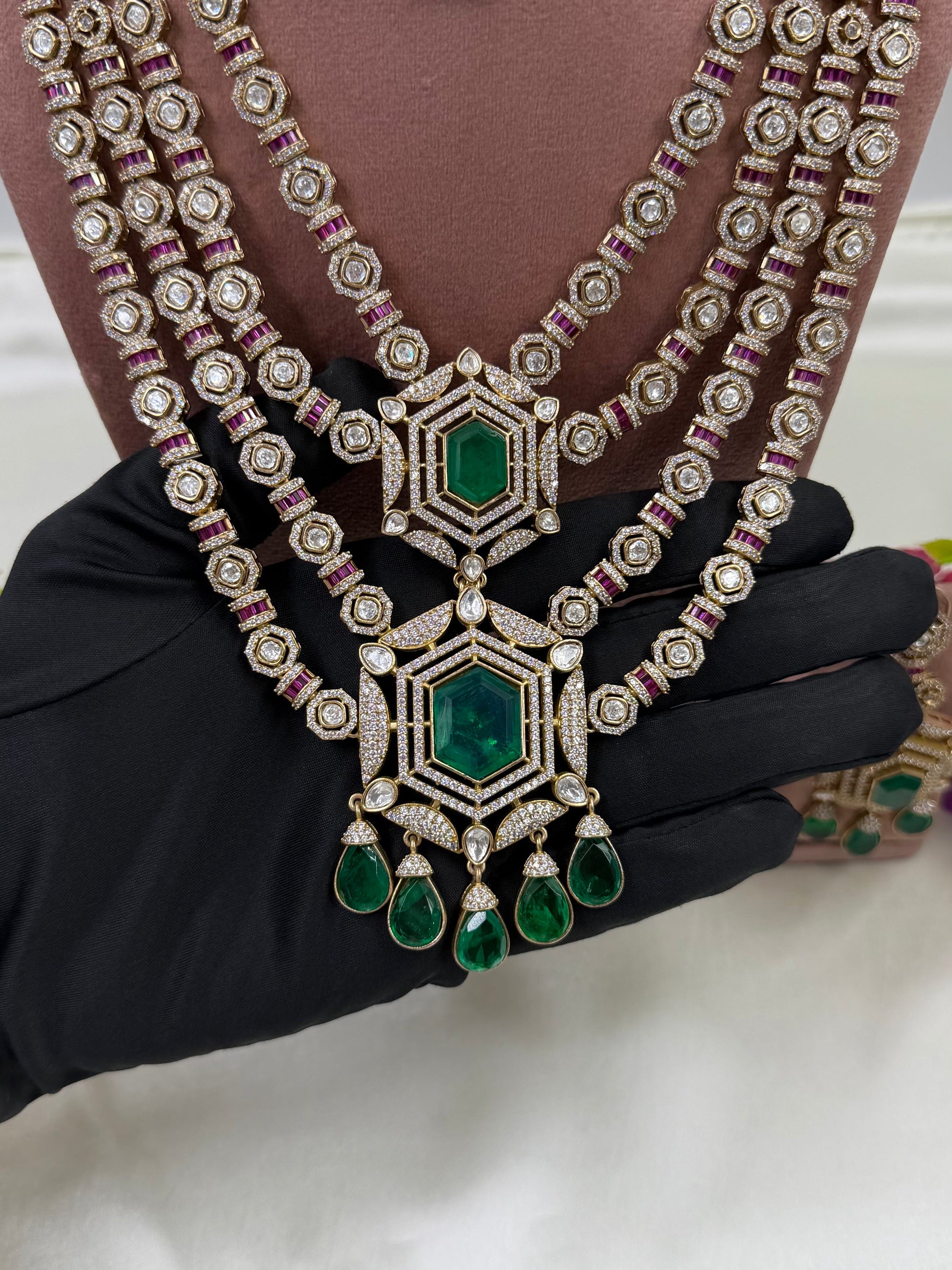 Komal Bridal Combo Set worn styled with traditional outfit