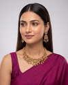 Hena Heritage Necklace Set close-up view