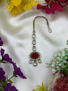 Neeta Victorian Maang Tikka close-up view