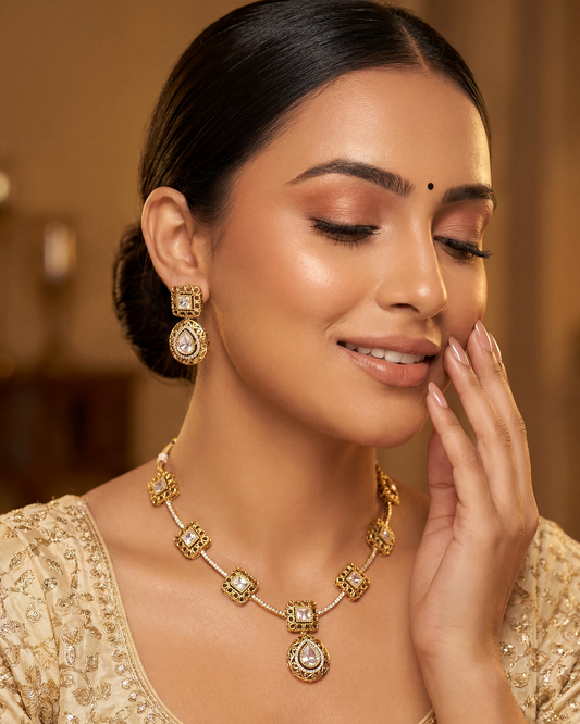 Harshada Victorian Premium Necklace