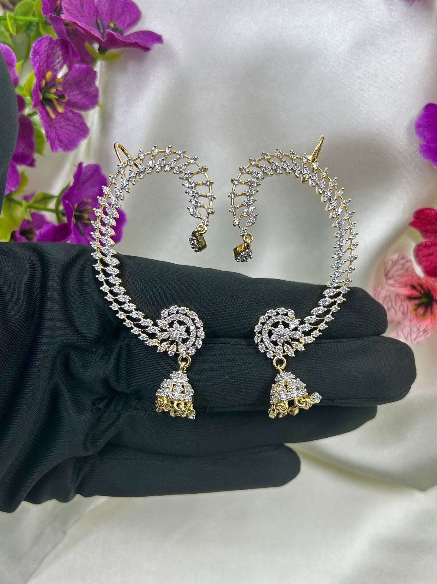 Shivali Two-Tone Premium Earcuffs