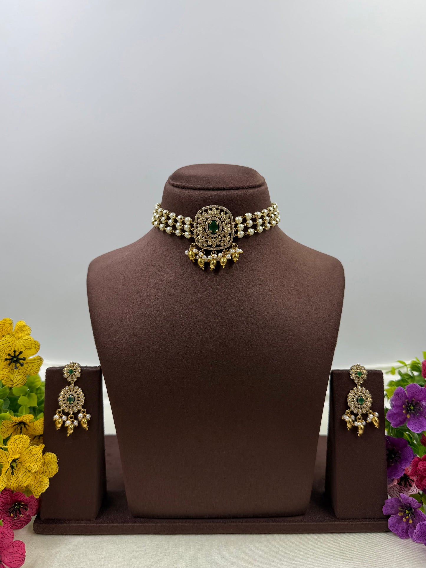 Leela Traditional Choker Necklace
