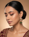 Rachi Victorian Earrings close-up view