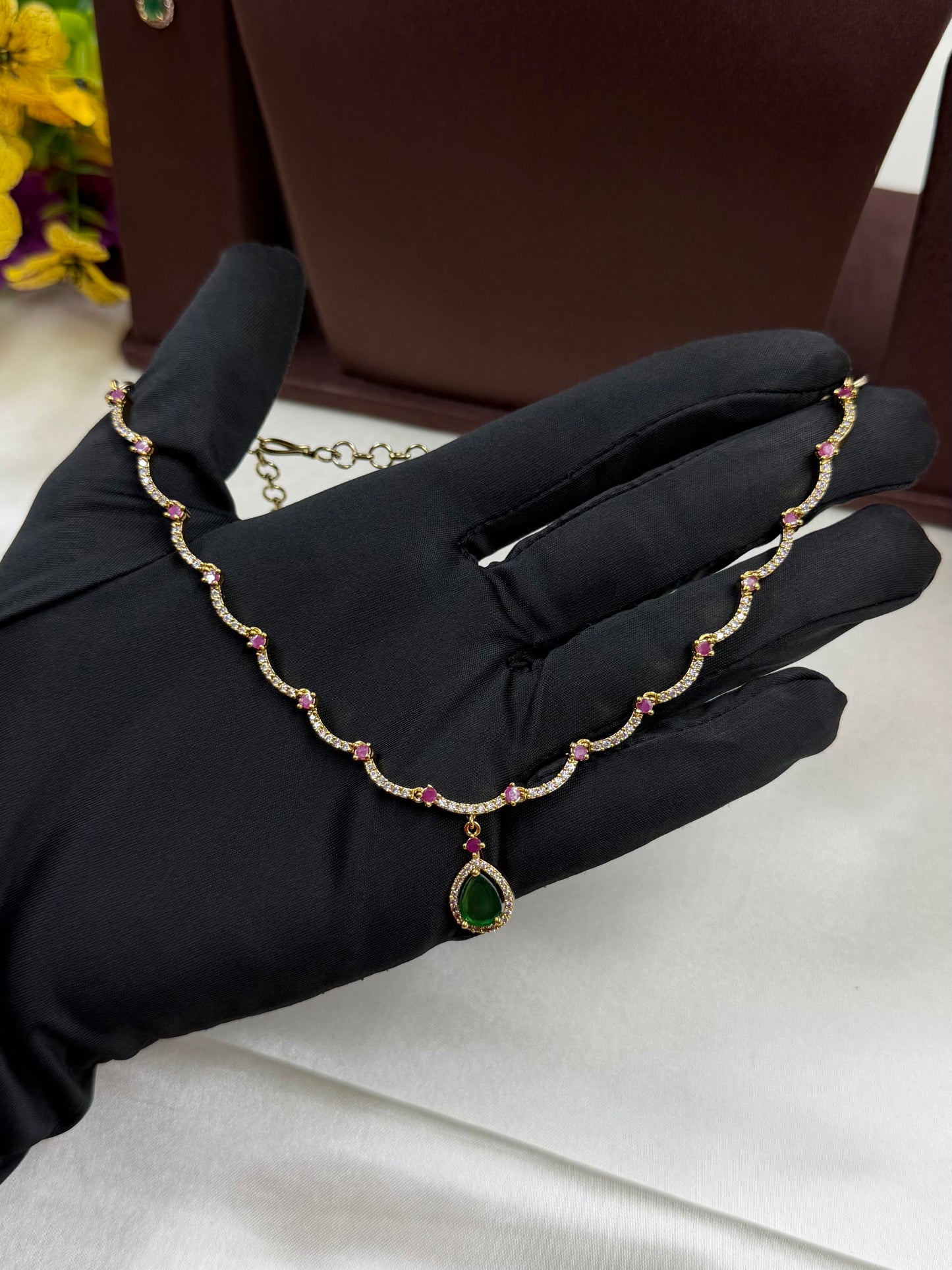 Dipti Victorian Delicate Necklace
