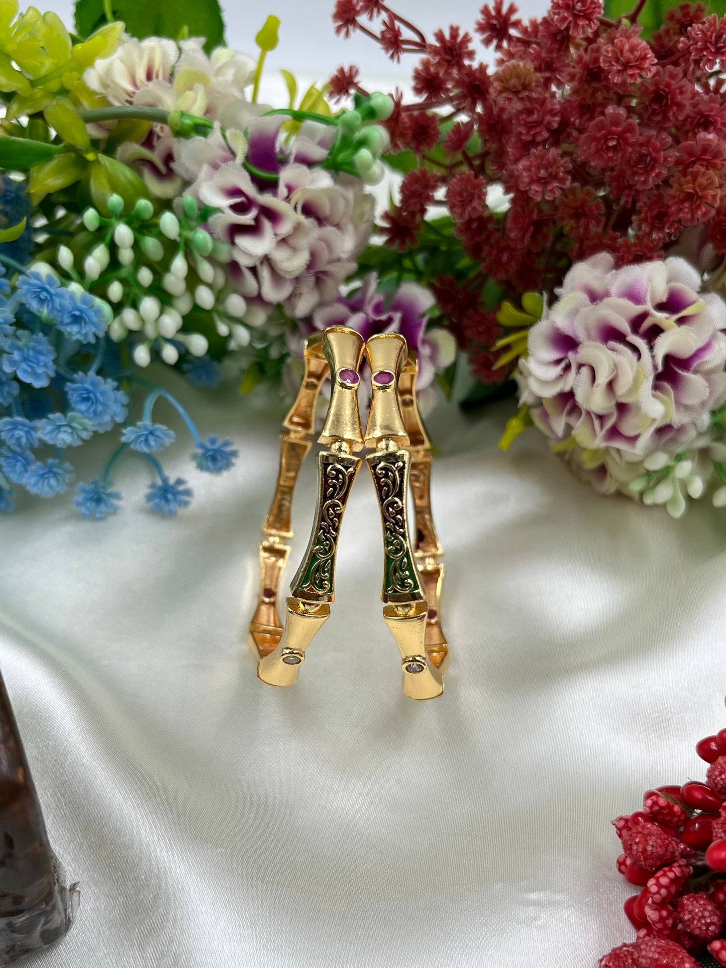 Siya Gold Bangles