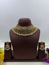 Madhavi Necklace Set worn styled with traditional outfit