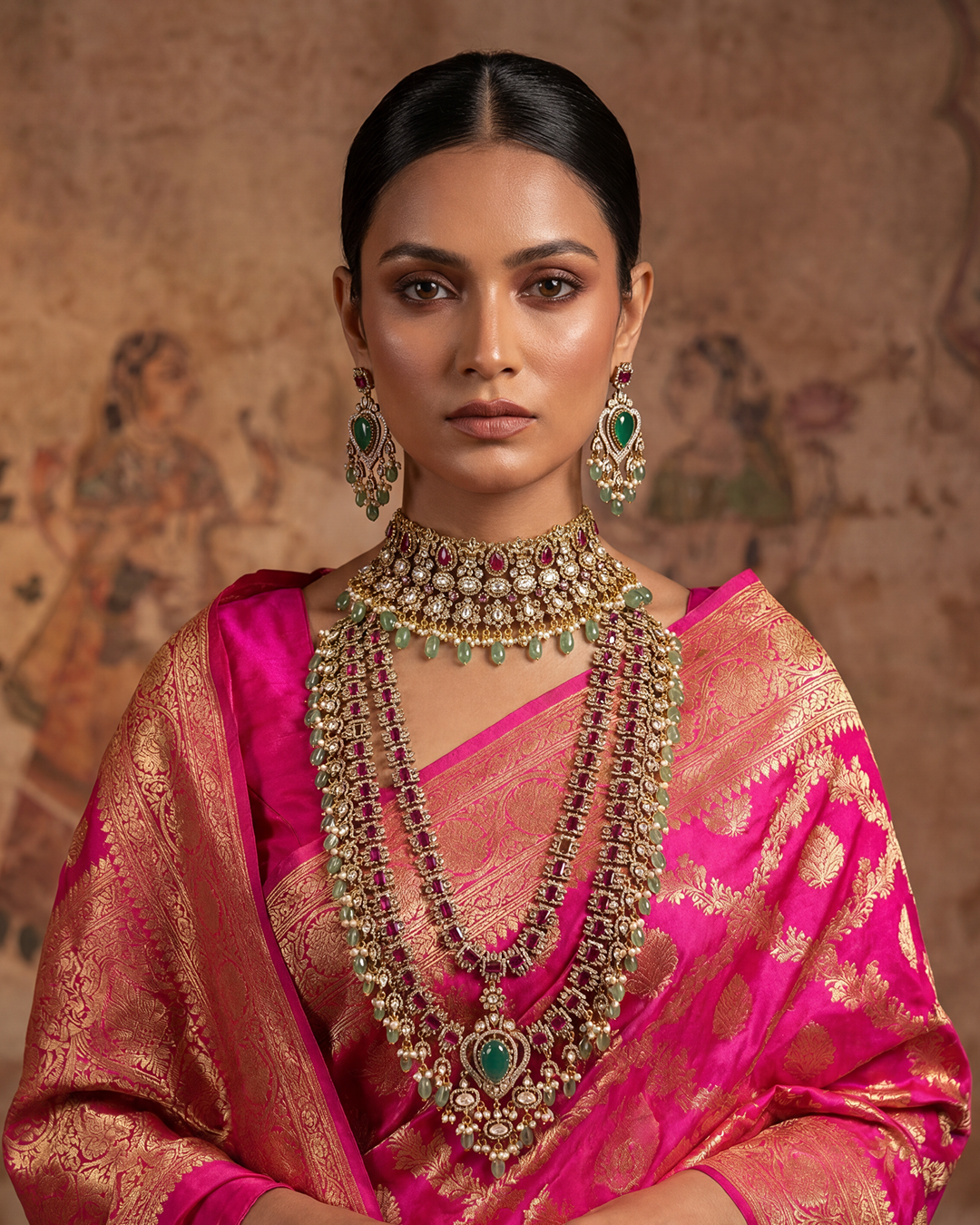 Varsha Victorian Traditional Premium Combo Set